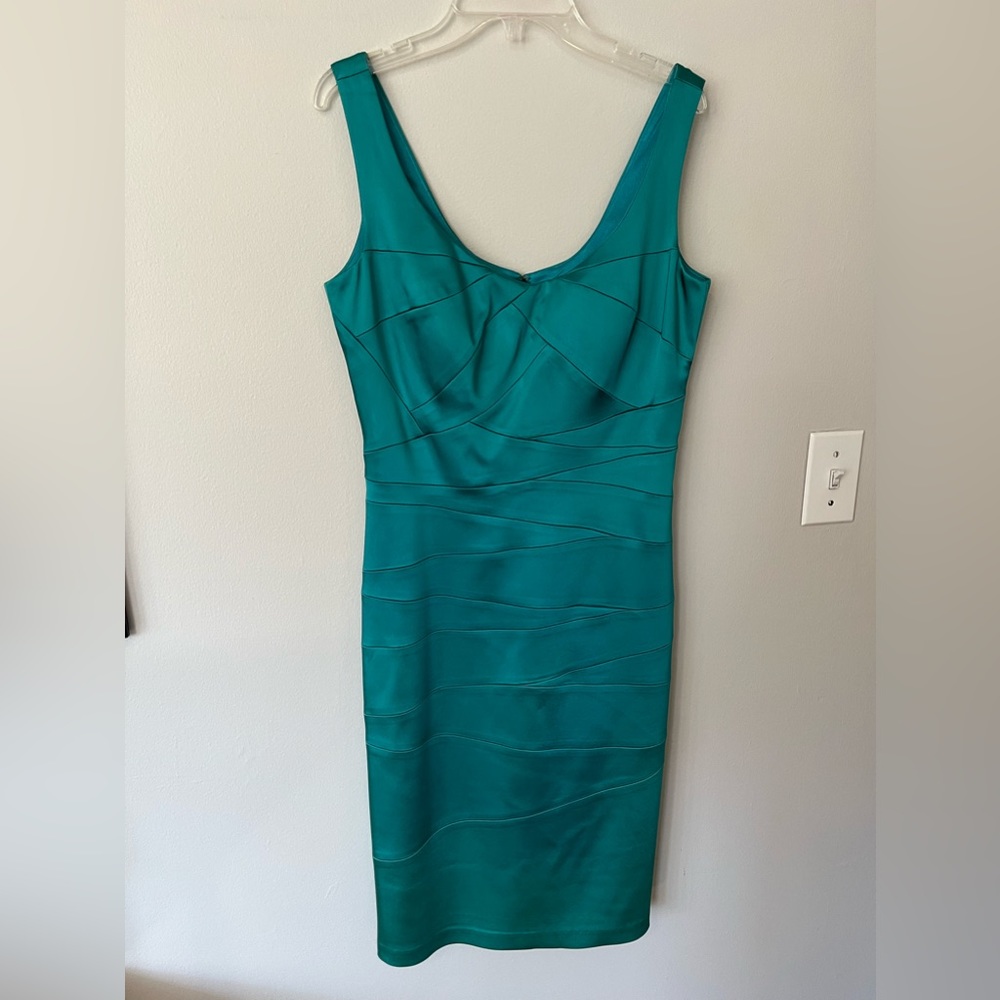 Teal Green Cocktail Dress by JAX Size 8
